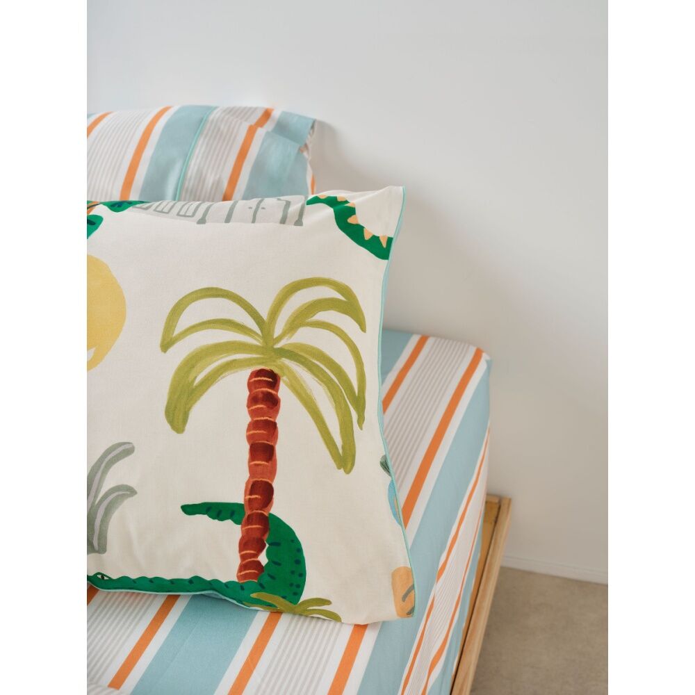 Linen House Kids Creatures Great & Small Quilt Cover Pillowcase Set