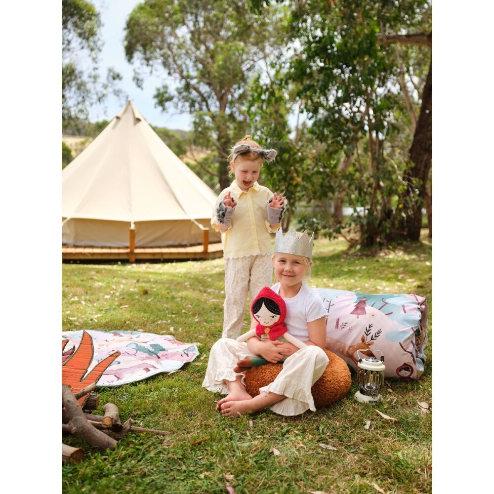 Linen House Kids Folk Woodland Quilt Cover & Pillowcase Set Cotton