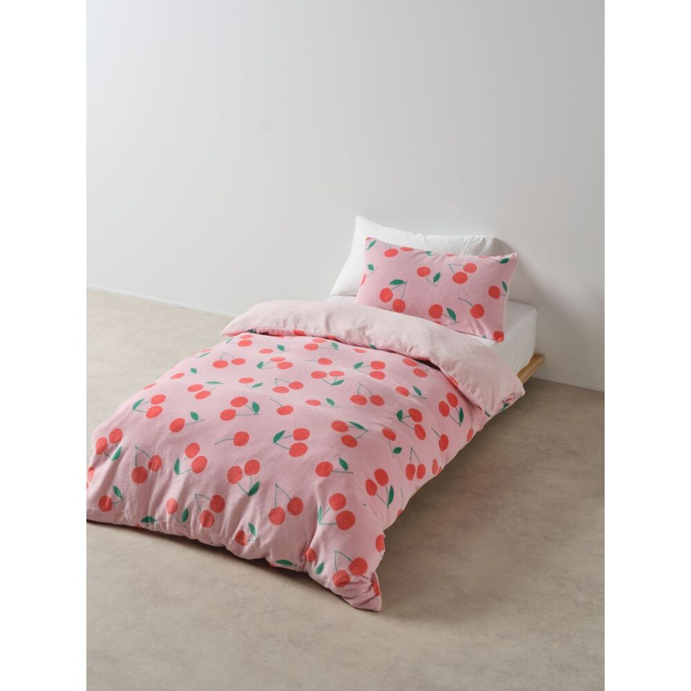 Linen House Kids Cherrylicious Quilt Cover Set Cherry Print Bedding