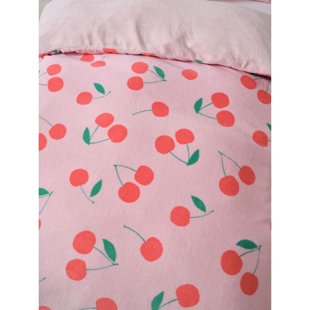 Linen House Kids Cherrylicious Quilt Cover Set Cherry Print Bedding