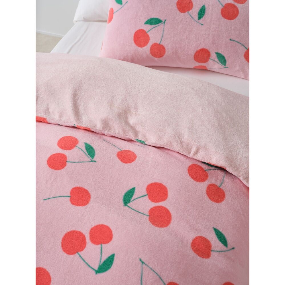 Linen House Kids Cherrylicious Quilt Cover Set Cherry Print Bedding