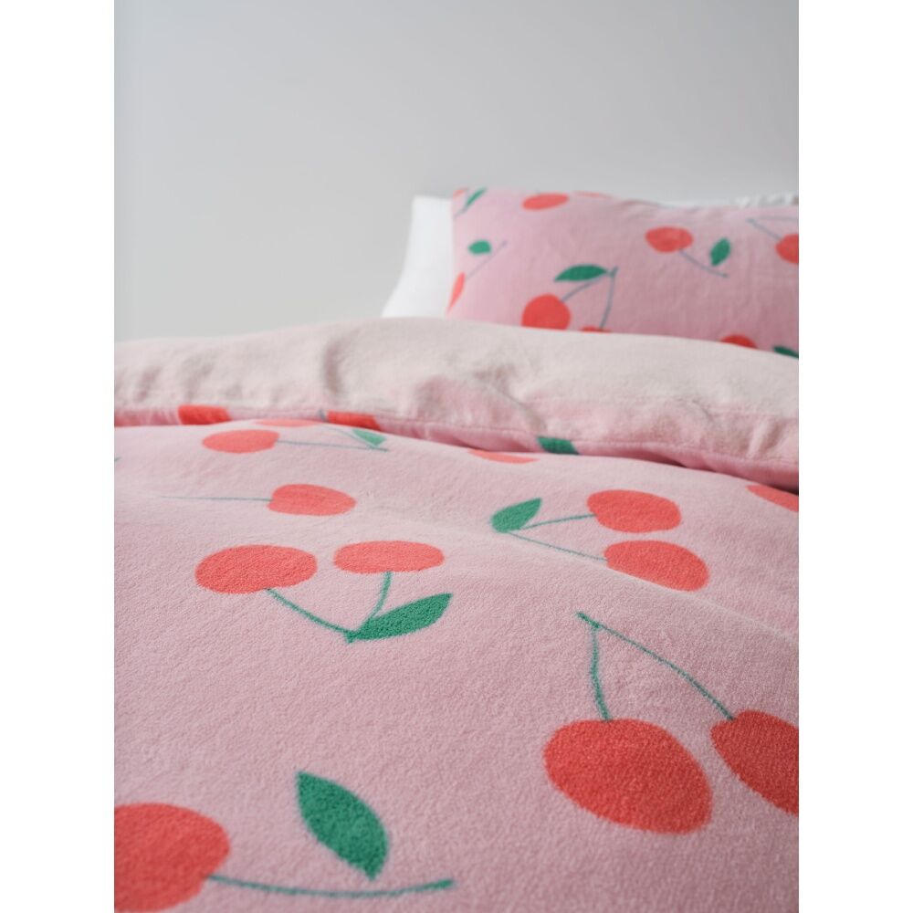 Linen House Kids Cherrylicious Quilt Cover Set Cherry Print Bedding