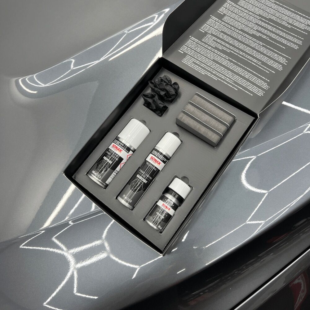Sonax Profiline Ceramic Coating CC Evo Kit With Long-Lasting Hydrophobic Gloss