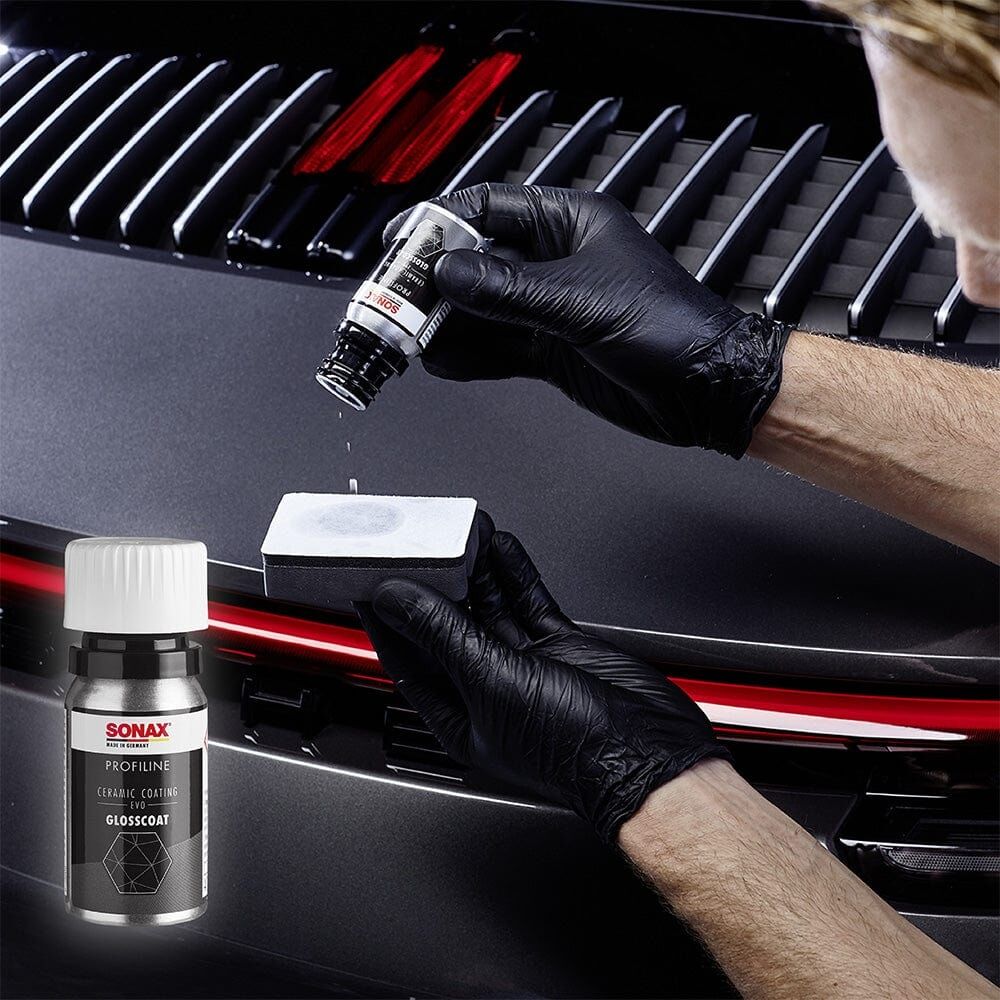 Sonax Profiline Ceramic Coating CC Evo Kit With Long-Lasting Hydrophobic Gloss
