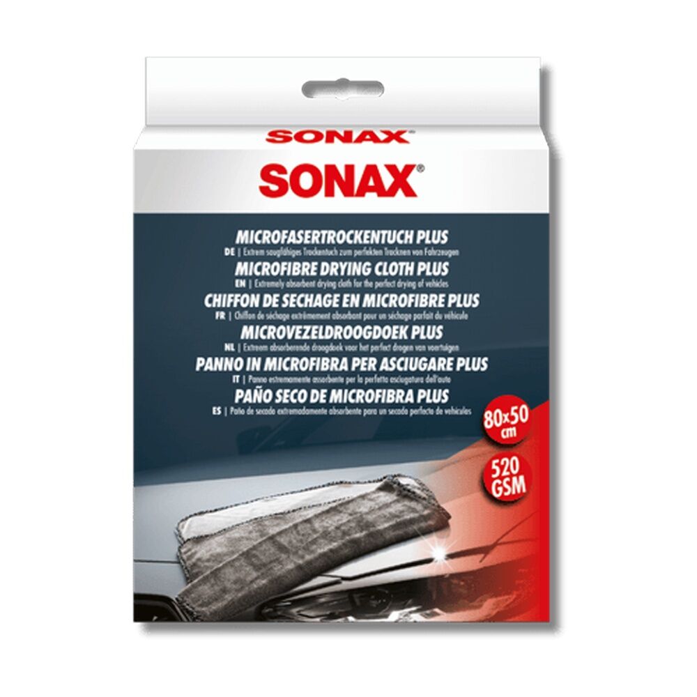 Sonax Vehicle Microfibre Drying Towel 460 GSM Large 80x50cm