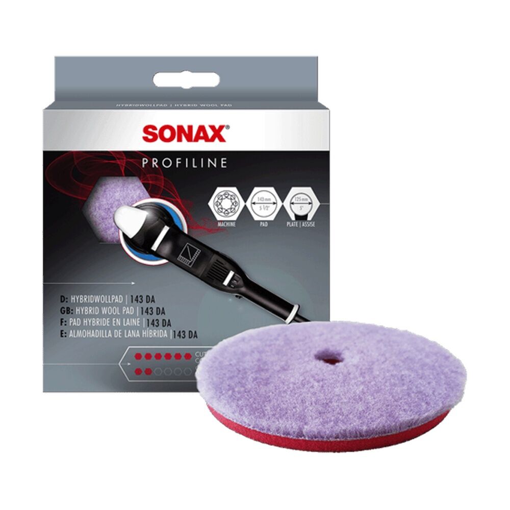 Sonax Profiline Hybrid Wool Cutting Pad Foam For Cooler Polishing