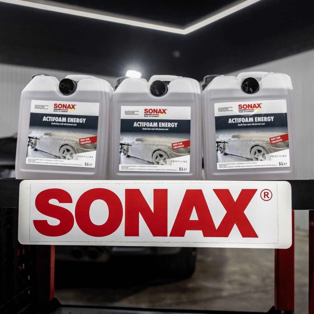 Sonax ActiFoam Energy Foam Shampoo High-Foaming pH-Neutral Car Wash 5L