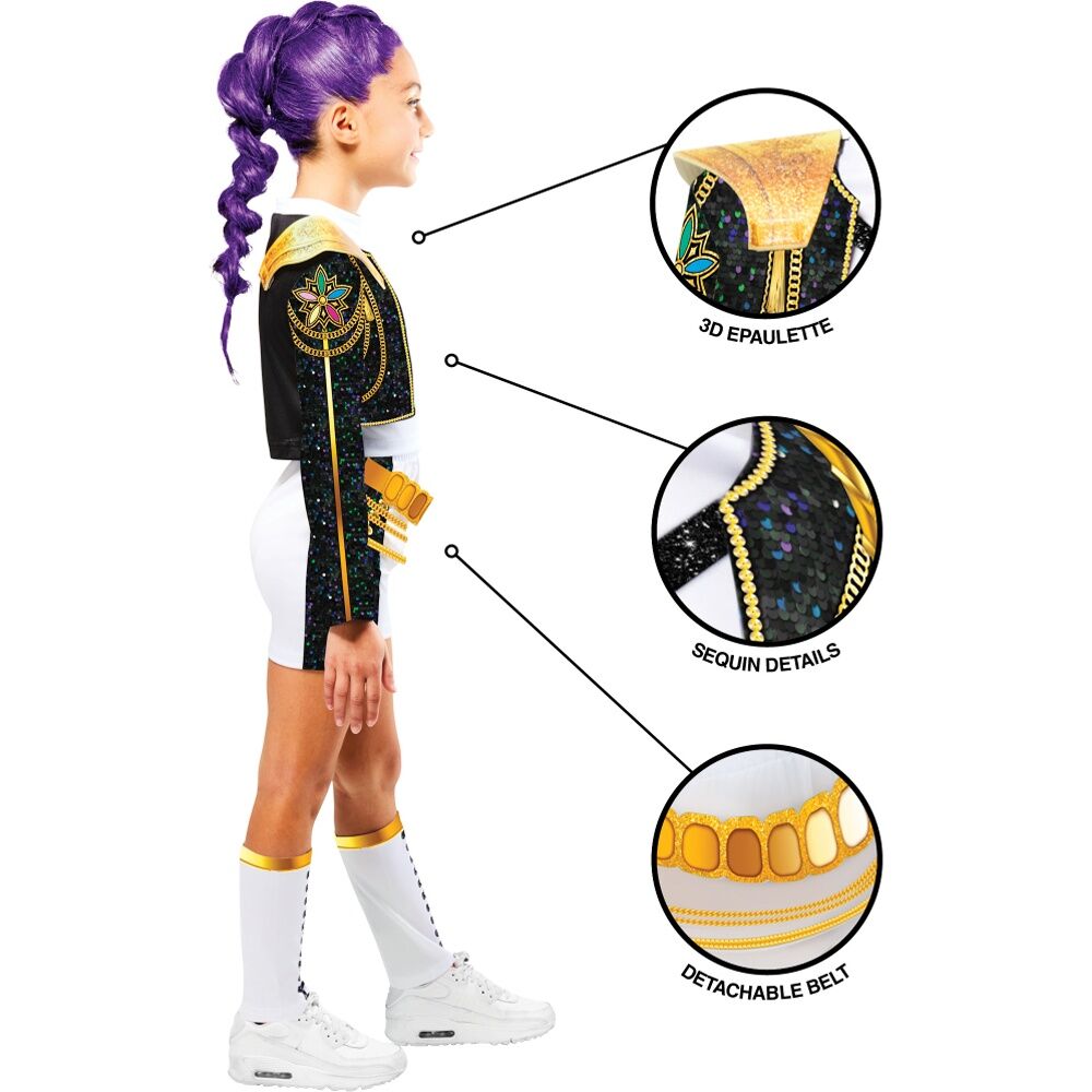 Rubies K-Pop Demon Hunters Rumi Gold Deluxe Costume Child Dress Up
