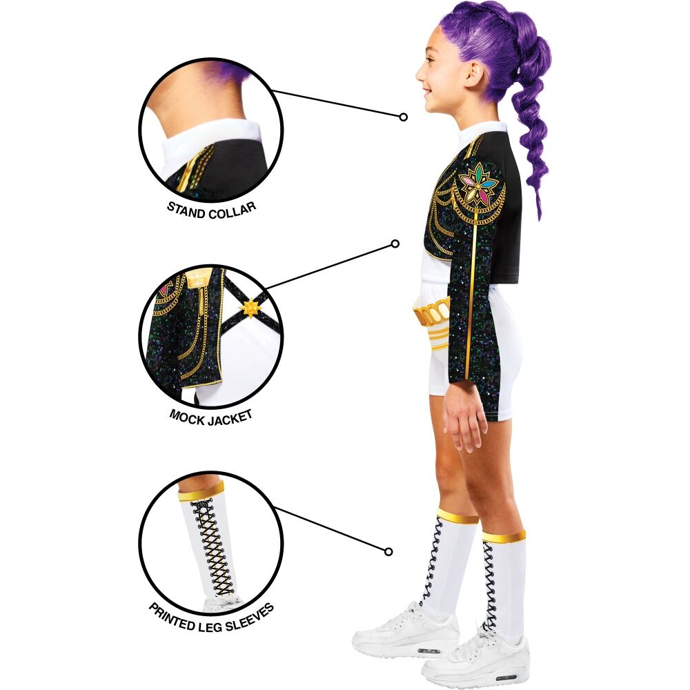 Rubies K-Pop Demon Hunters Rumi Gold Deluxe Costume Child Dress Up