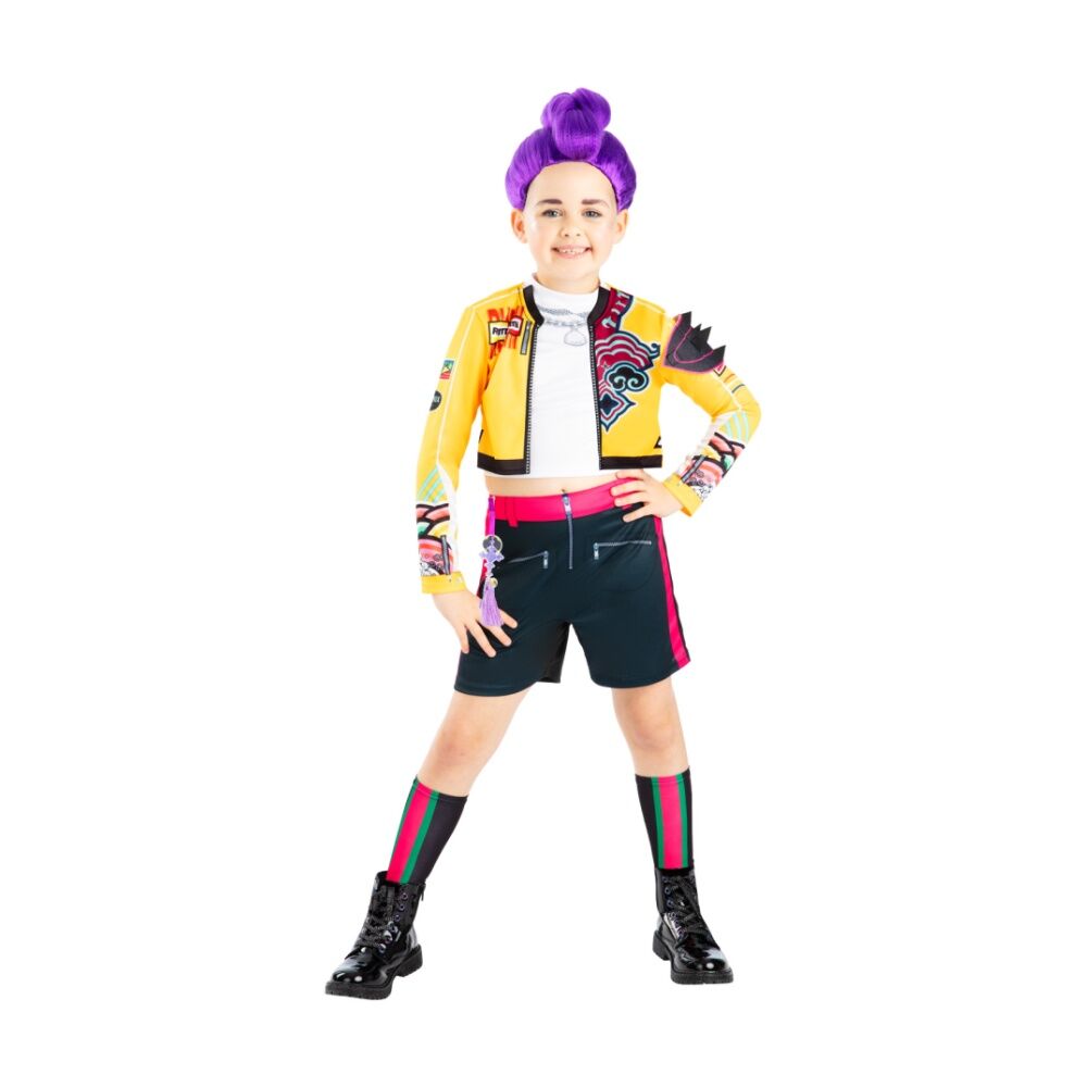 Rubies K-Pop Demon Hunters Rumi Core Costume Child Dress Up Outfit