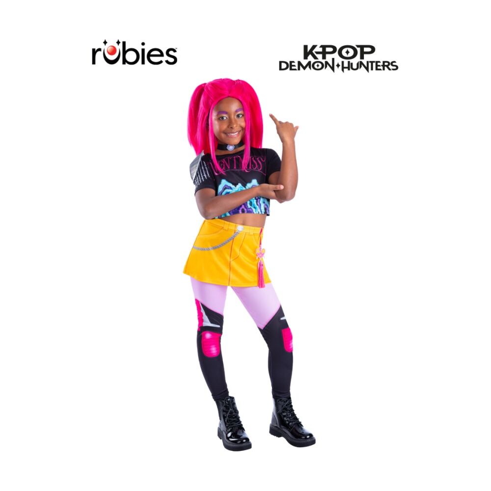 Rubies K-Pop Demon Hunters Mira Costume Child Dress Up Outfit