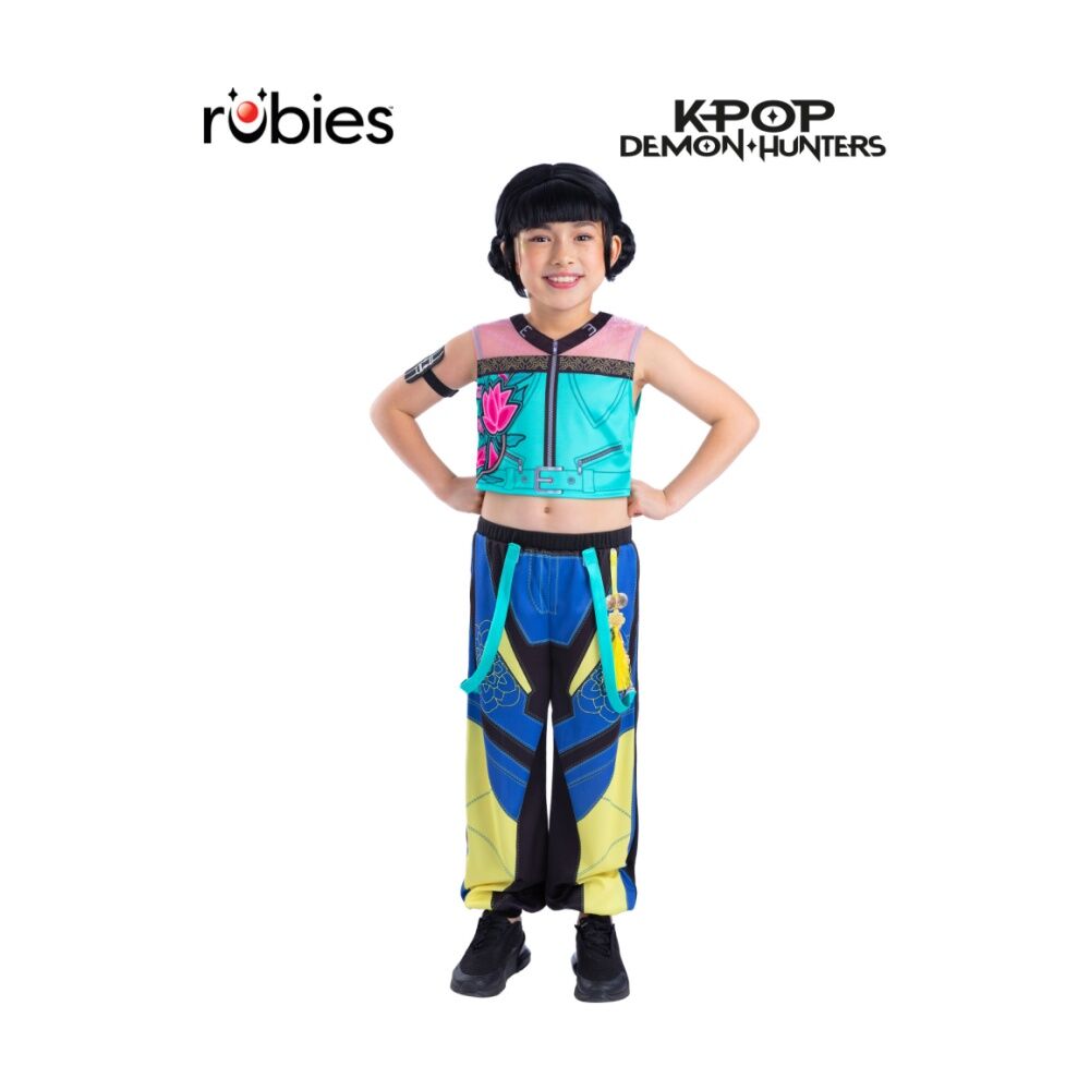 Rubies K-Pop Demon Hunters Zoey Costume Child Dress Up Outfit