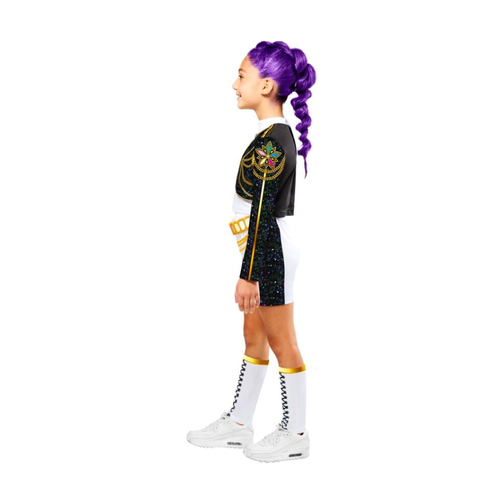 Rubies K-Pop Demon Hunters Rumi Gold Hybrid Costume Child Dress Up