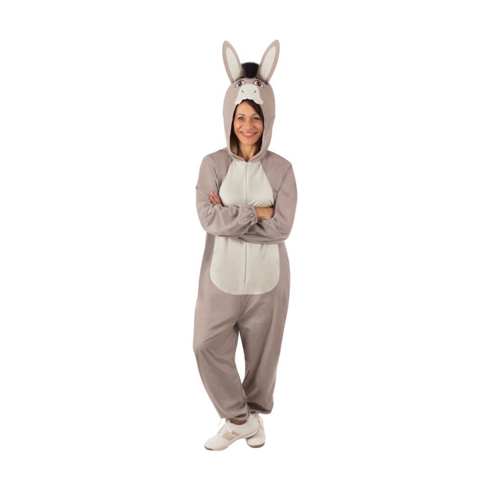 Rubies Shrek Donkey Onesie Costume Adult Male Outfit Party Wear