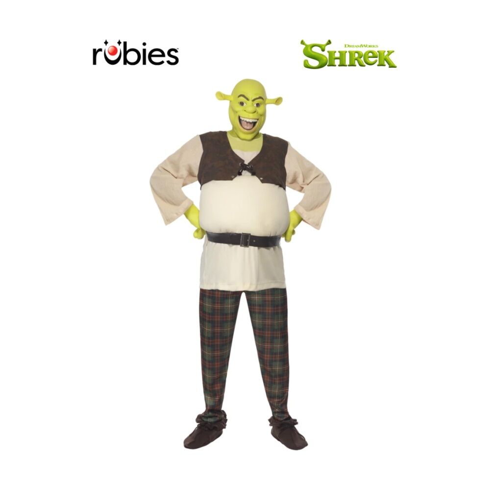 Rubies Shrek Costume Adult Male Large Fancy Dress Outfit Party Wear