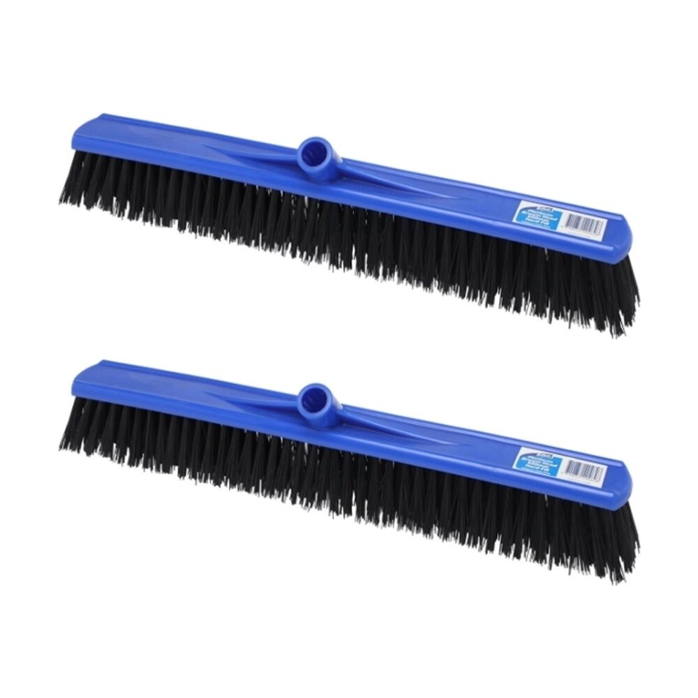 2PK Edco Premium Platform Broom Head Indoor & Outdoor Hard Fill 400mm