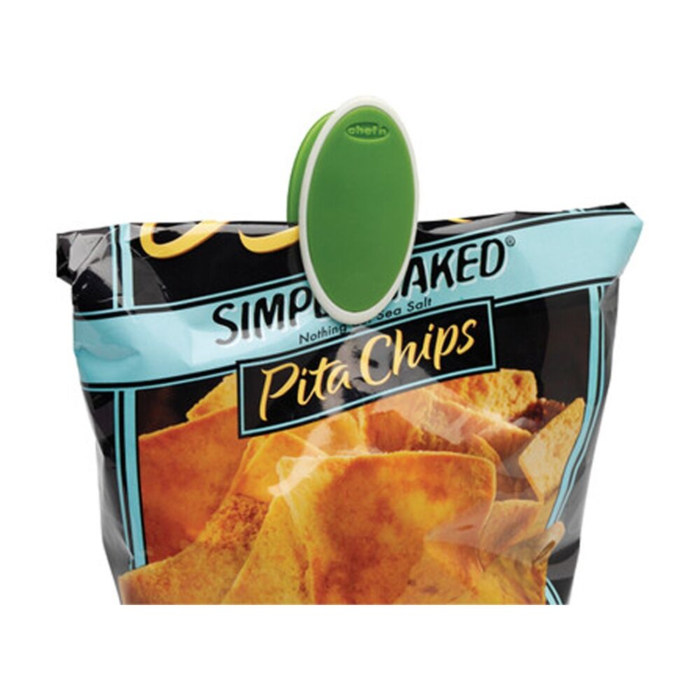 2PK 4pc Chef'n Bag Clips Small Assorted Colours Food Sealing