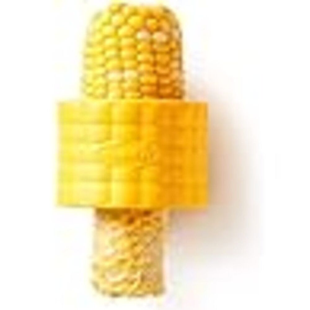 2PK Chef'n Cob Corn Stripper Serrated Stainless Steel Blade Yellow Plastic Handle