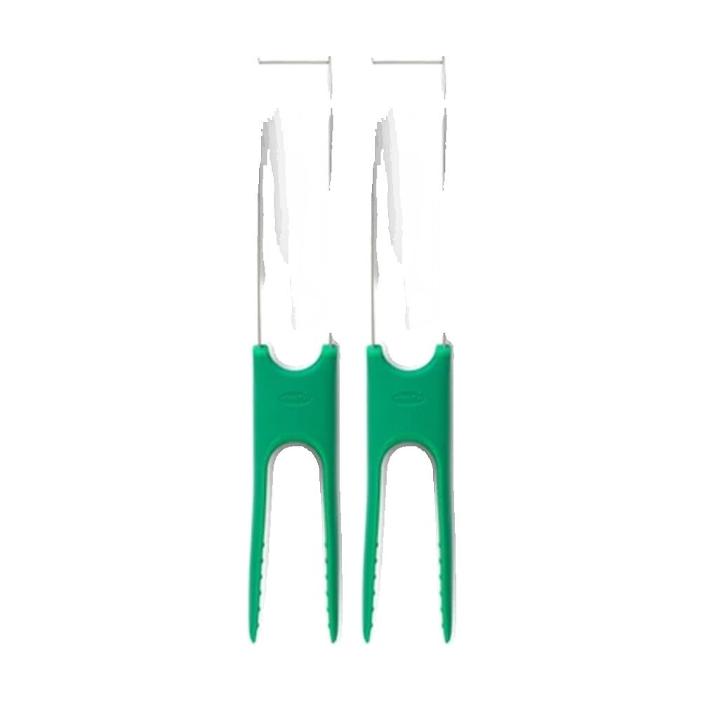 2PK Chef'n Watermelon Slicester Messless Fruit Cutter Green 26cm