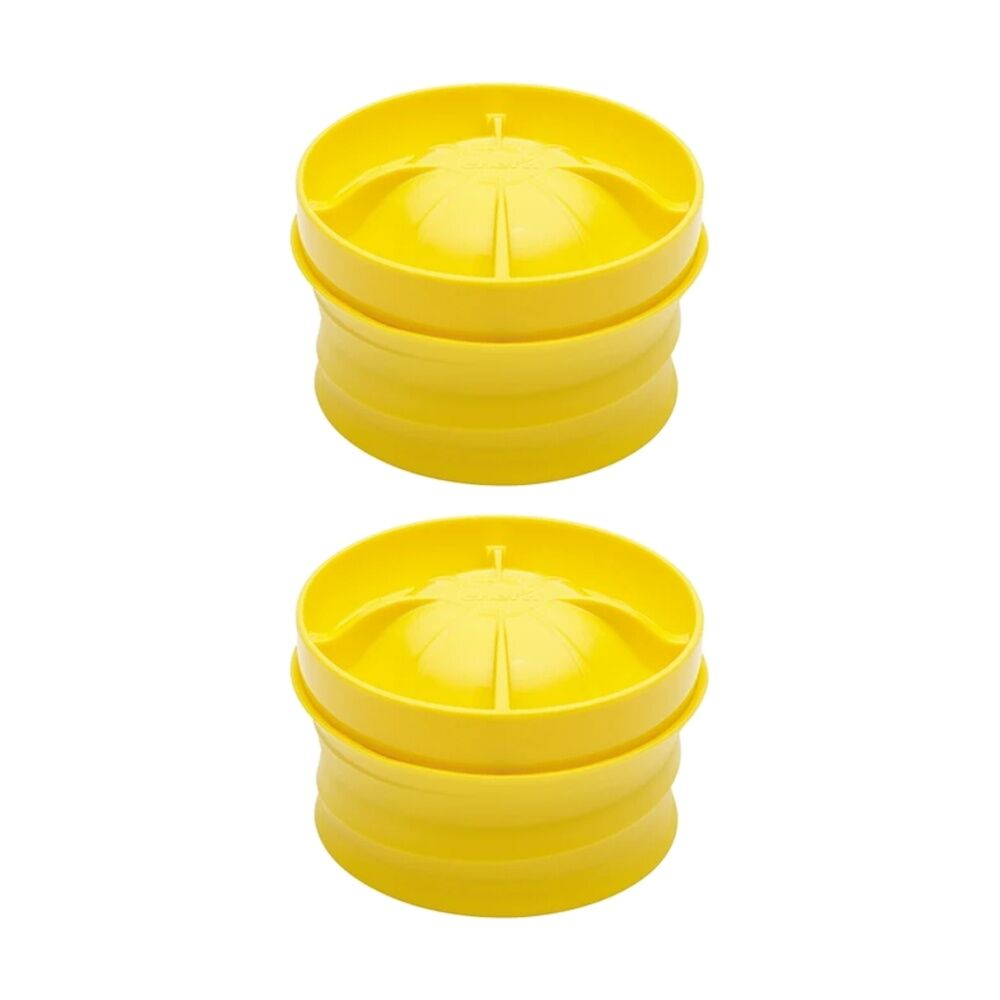 2PK Chef'n LemonAid Citrus Spiralizer Yellow For Garnishes and More