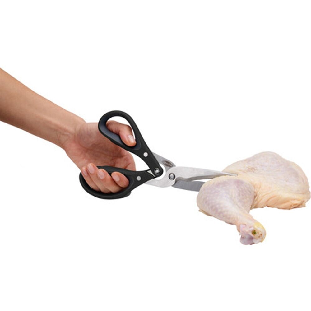 Chef'n FreshForce Poultry Shears Stainless Steel Blades Kitchen Tool