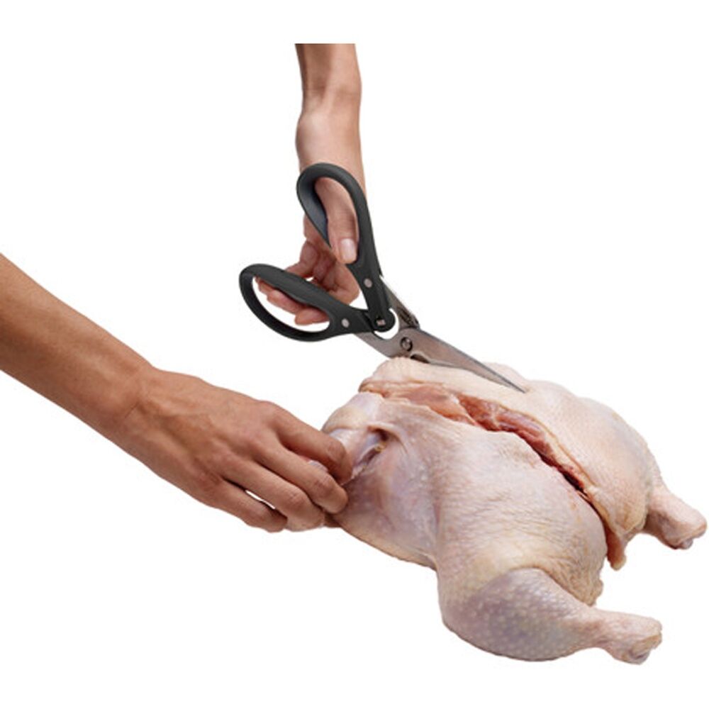 Chef'n FreshForce Poultry Shears Stainless Steel Blades Kitchen Tool
