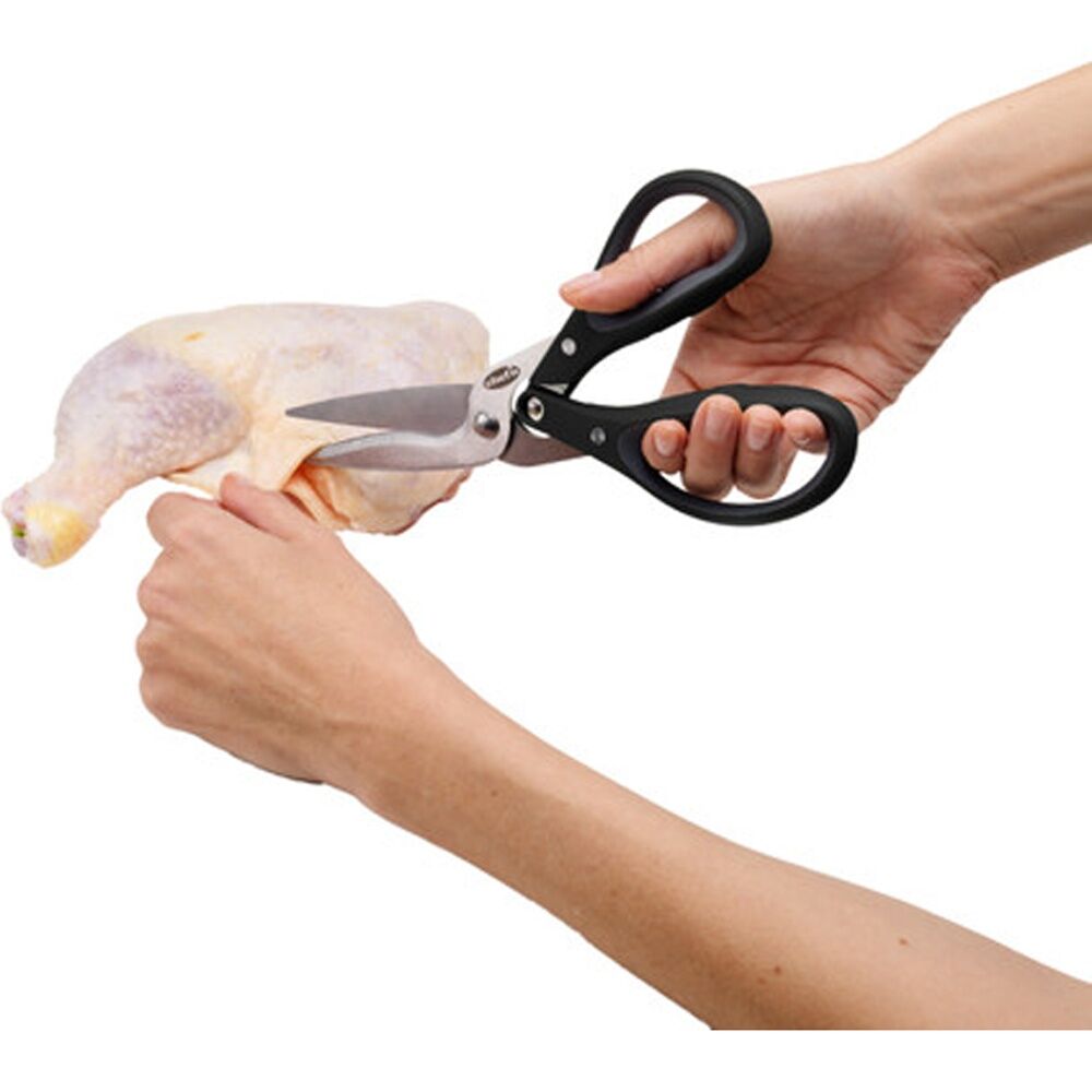 Chef'n FreshForce Poultry Shears Stainless Steel Blades Kitchen Tool