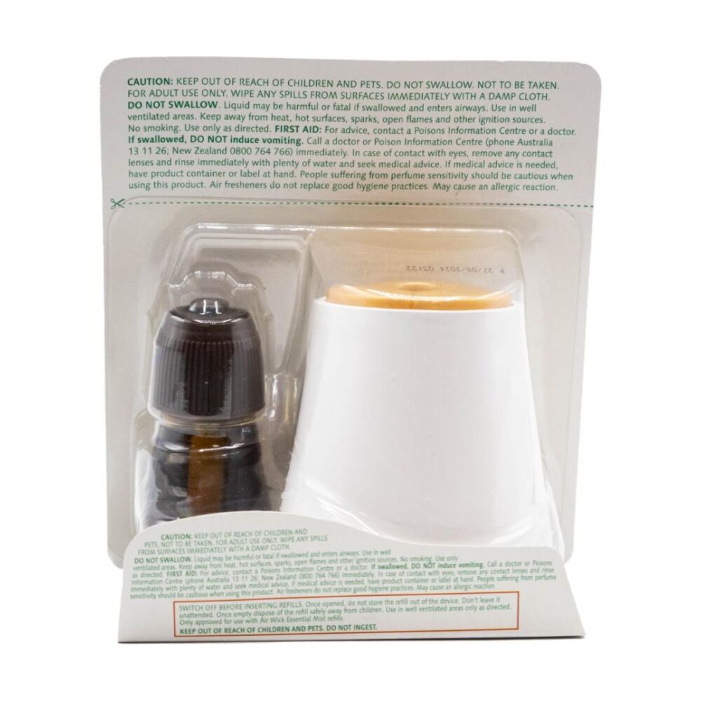 3PK Air Wick Essential Mist Diffuser Fragrance Peace Lavender Eucalyptus & Sage