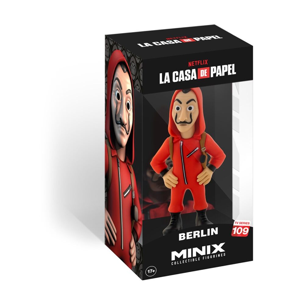 Minix Money Heist Berlin With Mask Collectible Figurine TV Character