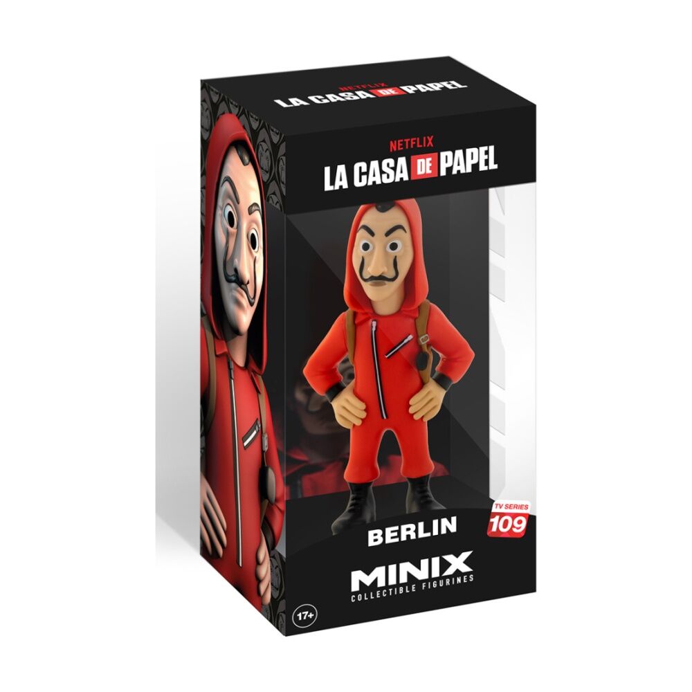 Minix Money Heist Berlin With Mask Collectible Figurine TV Character