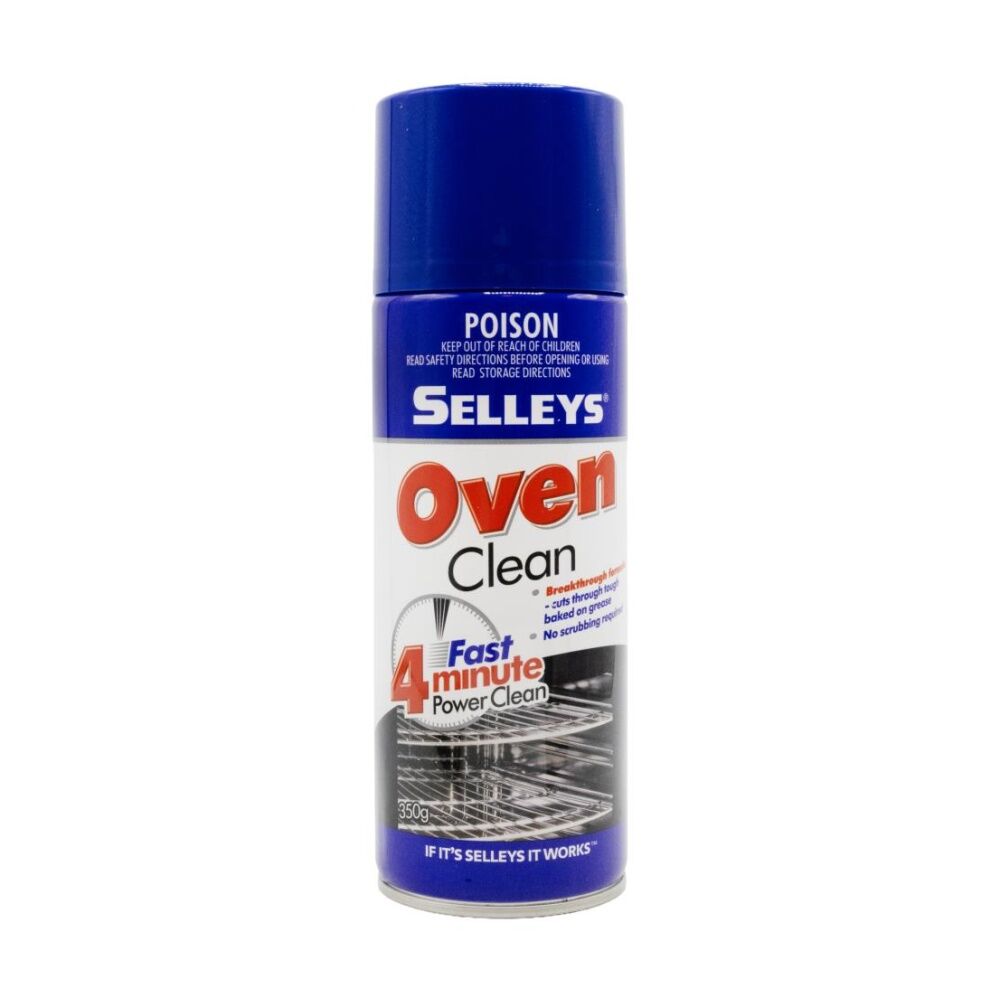 6PK Selleys Oven Clean Fast 4 Minute Power Cuts Through Grease Product 350g