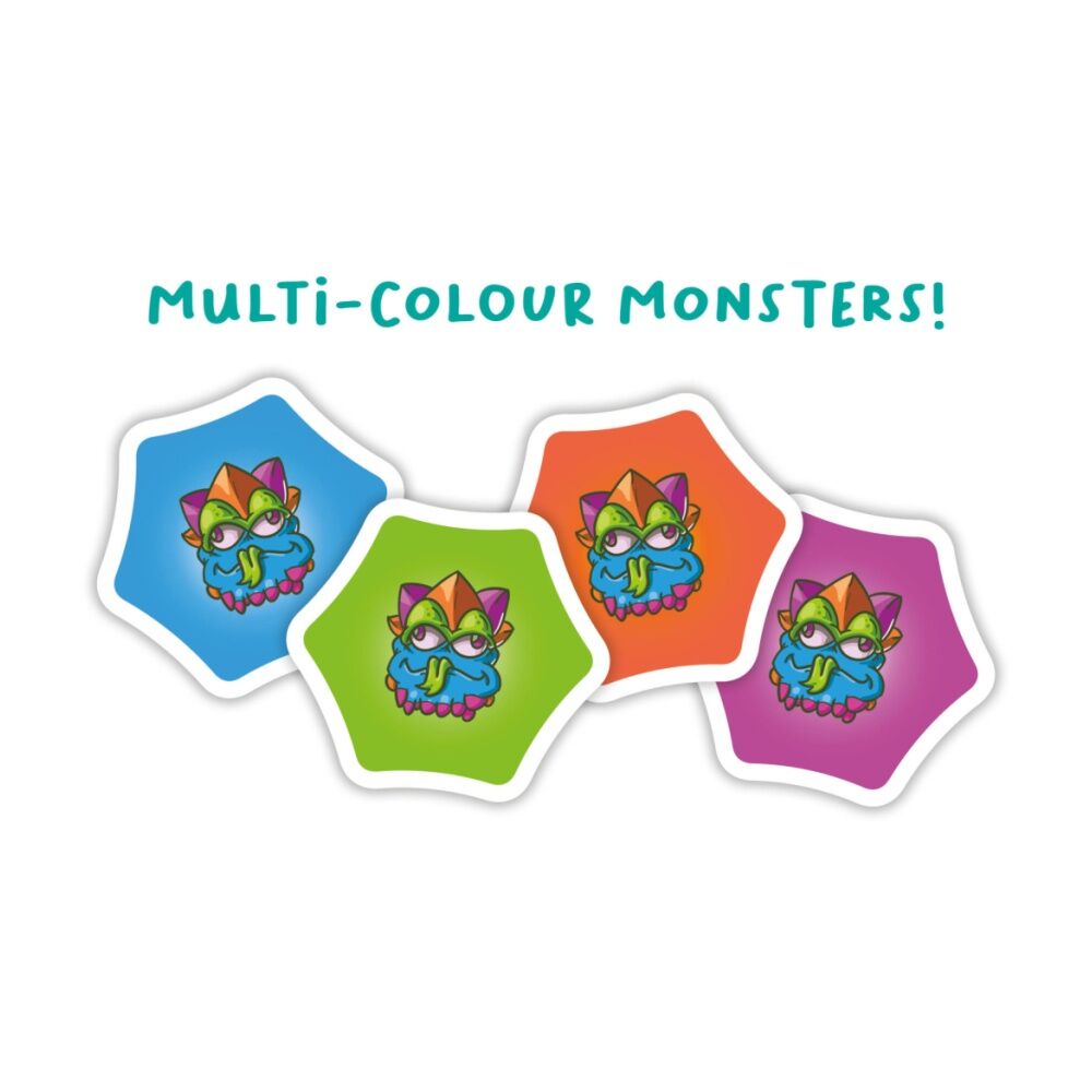 Flexiq Monster Mash Card Game 2-8 Players 20+ Mins Ages 6+ Reaction Speed