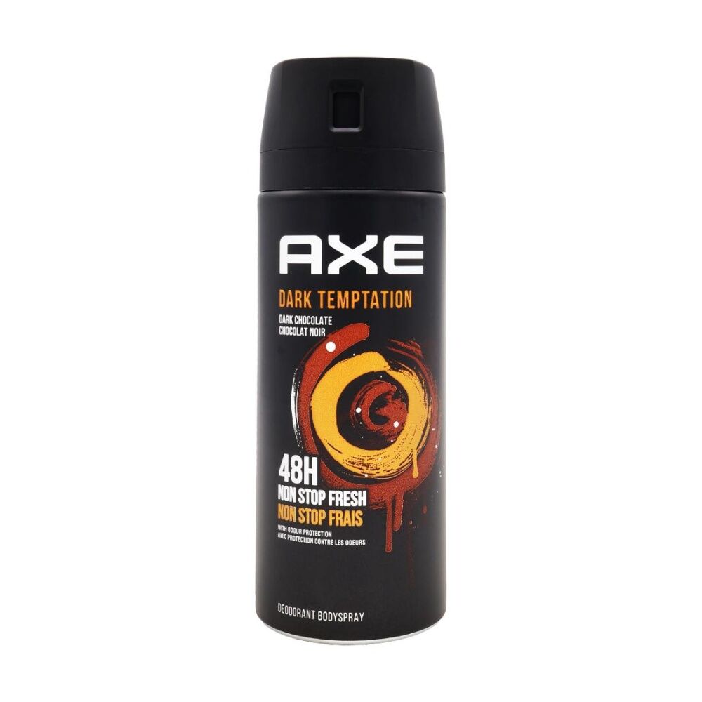 12PK AXE Deodorant Bodyspray Dark Temptation 48H Non Stop Dark-Chocolate 150mL