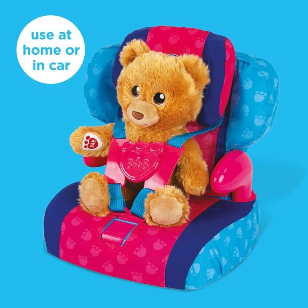 Casdon Furry Friend Car Booster Seat Accessory For Teddy Bear Toy 3y+