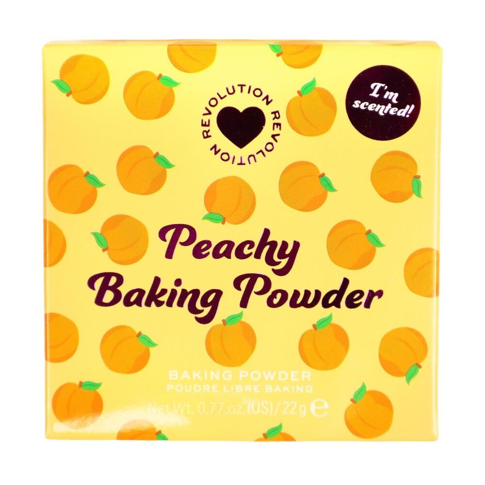 2PK Revolution Loose Baking Powder Peach Cosmetic Concealer 22g Make Up