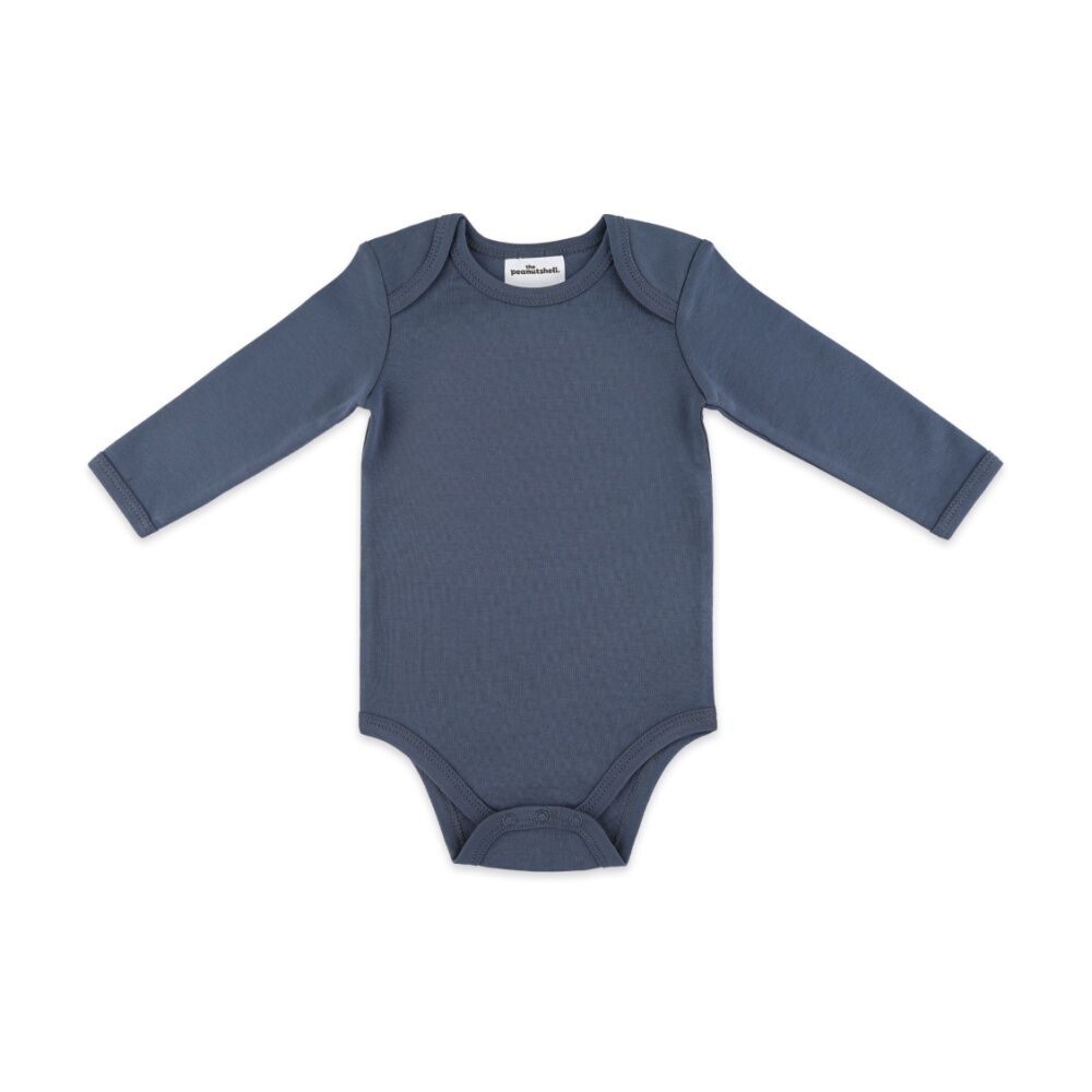 3pc The Peanutshell Baby Footed & Footless Vehicles Romper W/ Bodysuit Navy