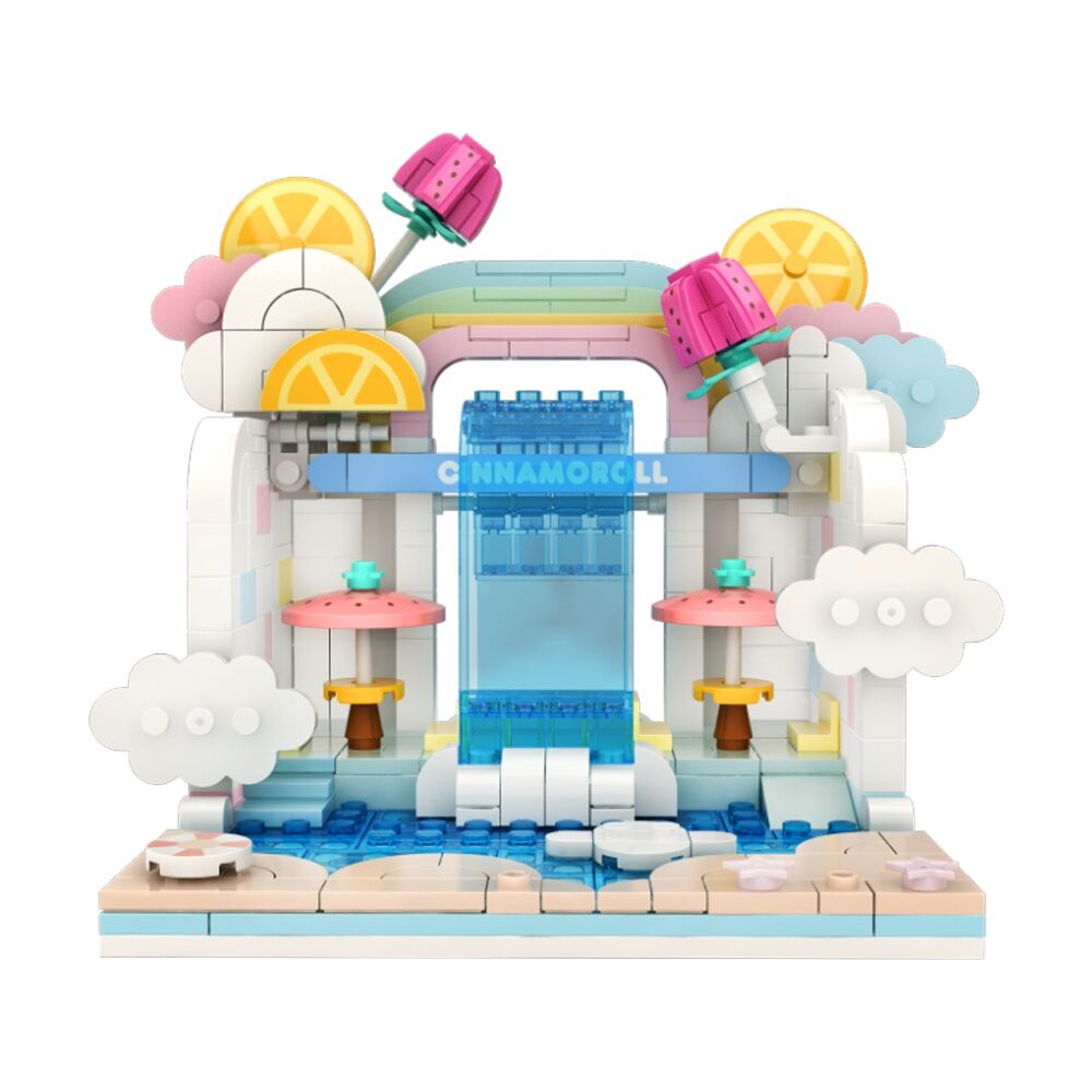 YuMe Blocks Summer Wunderland Cinnamoroll Wave Pool Cafe