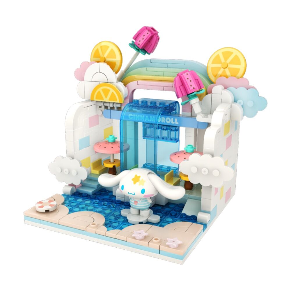 YuMe Blocks Summer Wunderland Cinnamoroll Wave Pool Cafe