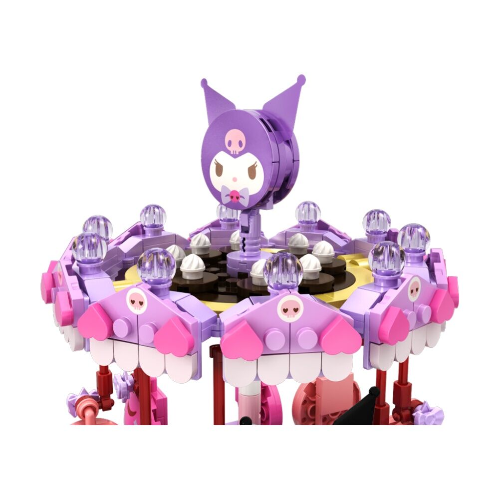 YuMe Blocks Summer Wunderland Kuromi Swing Ride