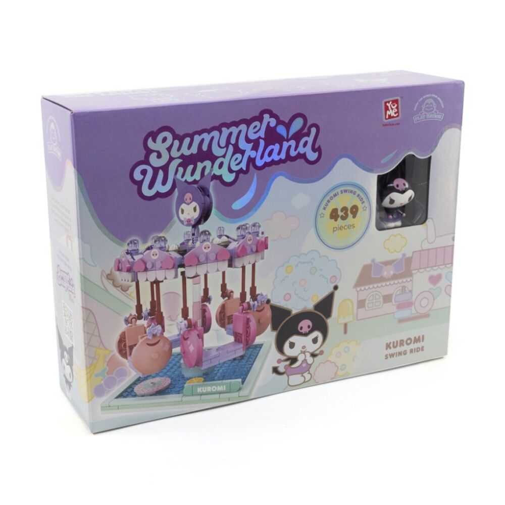 YuMe Blocks Summer Wunderland Kuromi Swing Ride