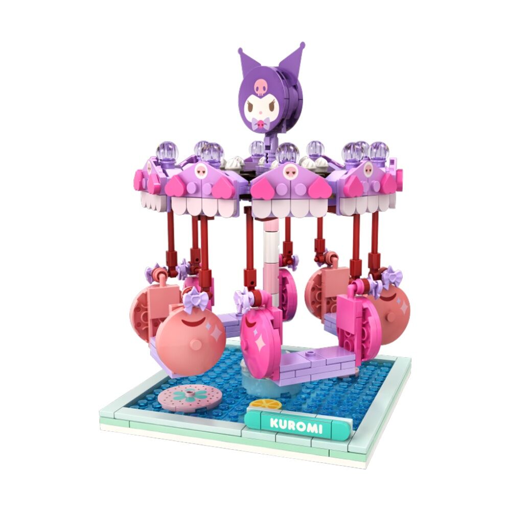 YuMe Blocks Summer Wunderland Kuromi Swing Ride