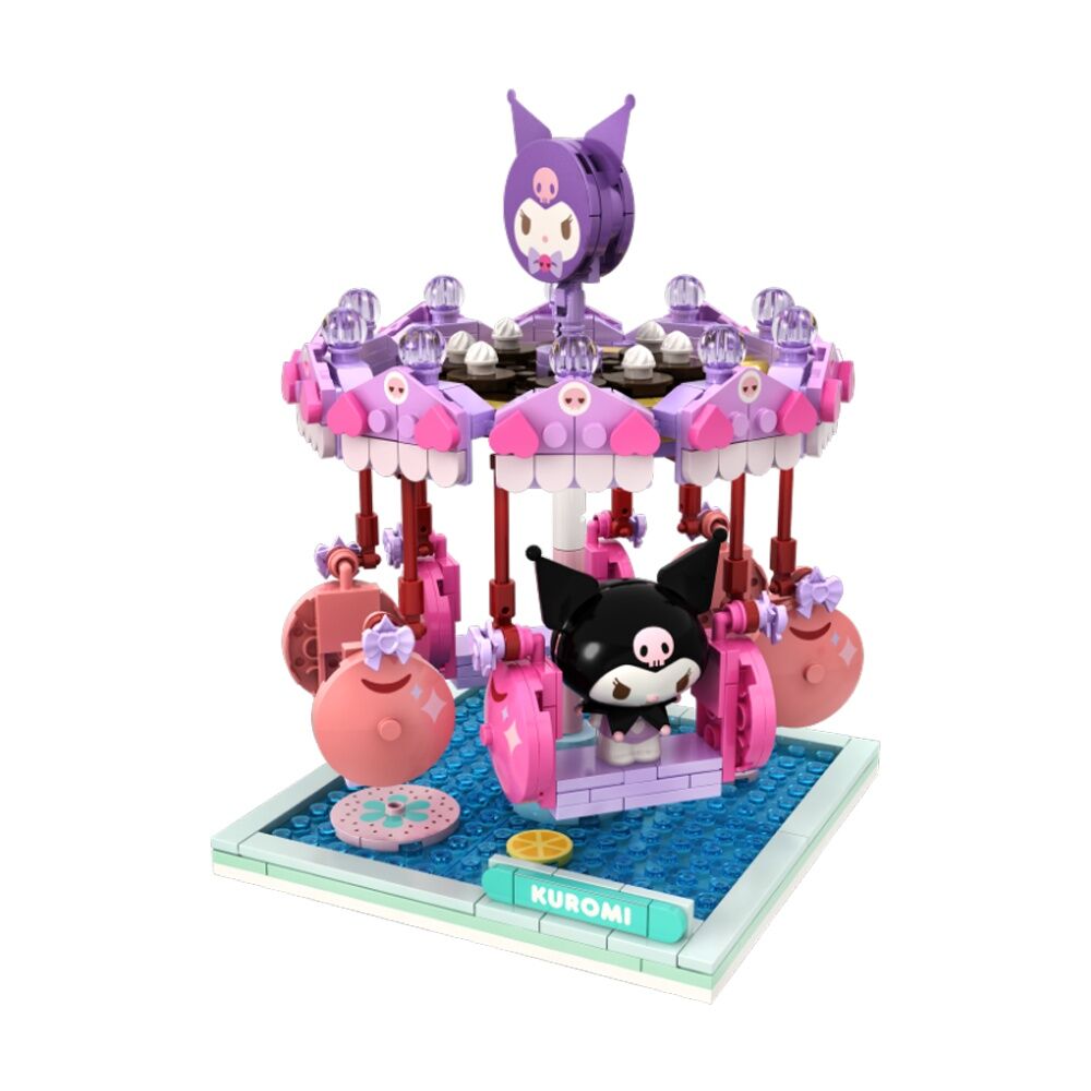 YuMe Blocks Summer Wunderland Kuromi Swing Ride