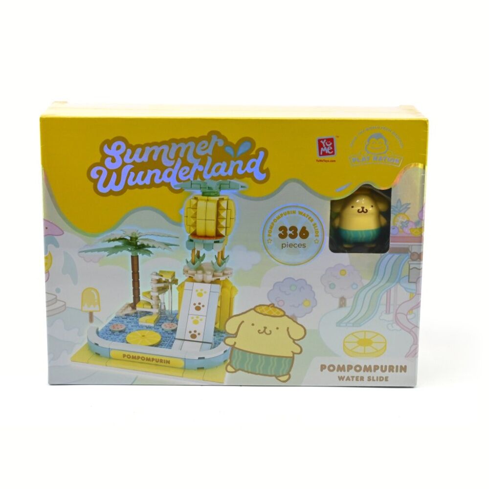 YuMe Blocks Summer Wunderland Pompompurin Water Slide