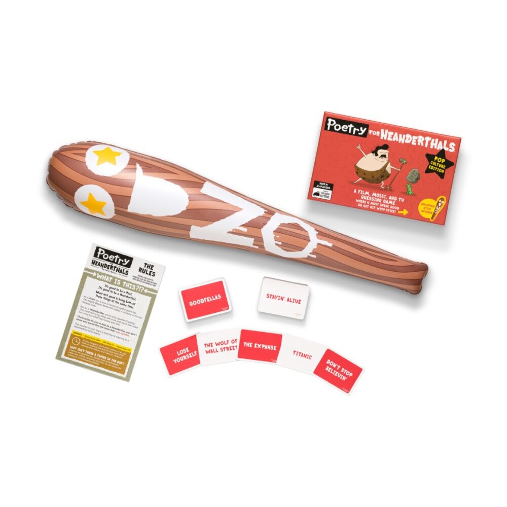 Exploding Kittens Poetry For Neanderthals Pop Culture 7y+