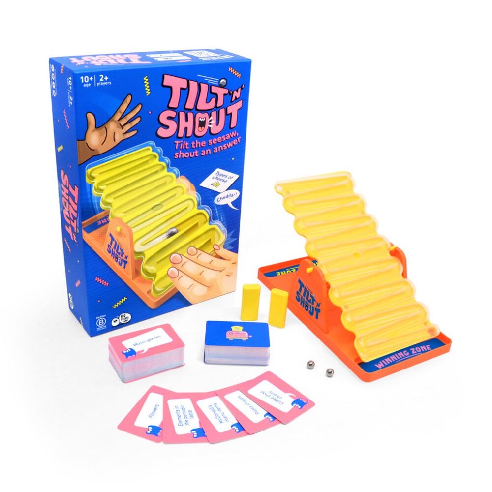 Big Potato Tilt N Shout Card Game 2+ Players 20 Mins Party 10y+