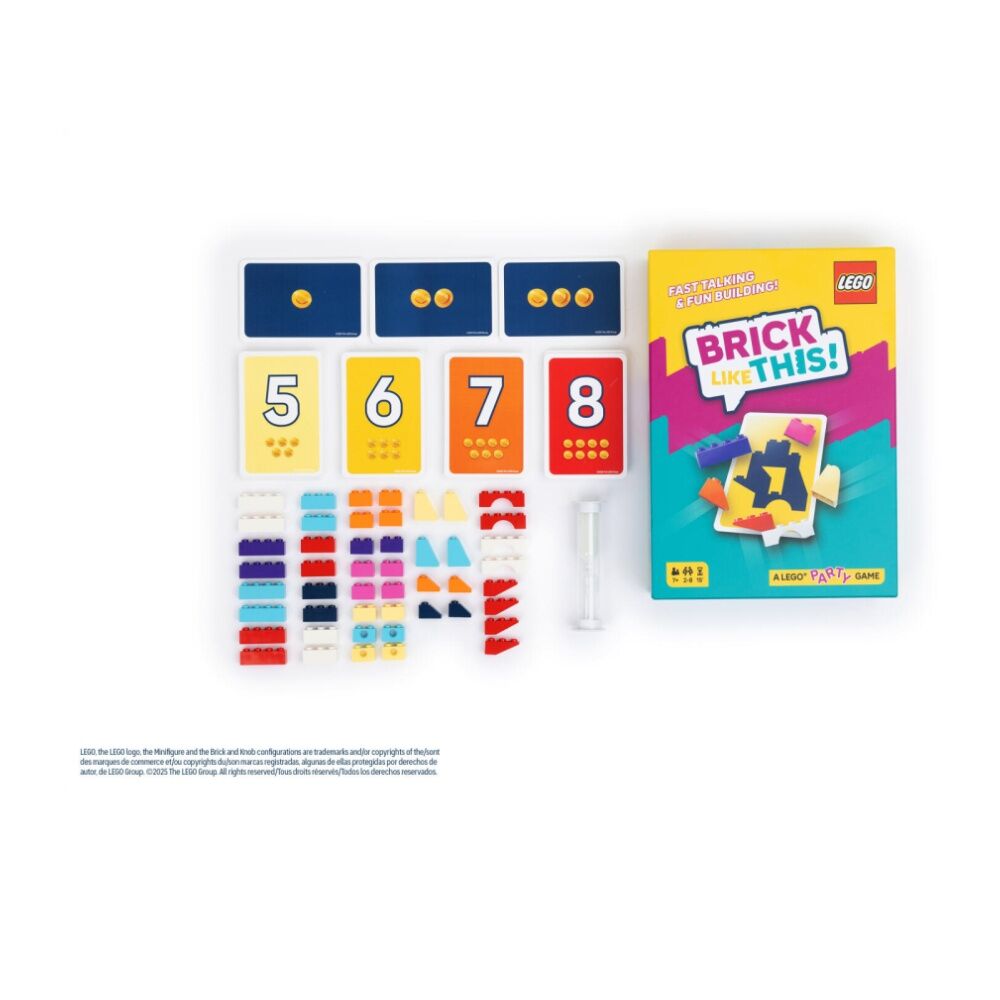 Dotted Games Lego Brick Like This Card Game 2-8 Players 7y+