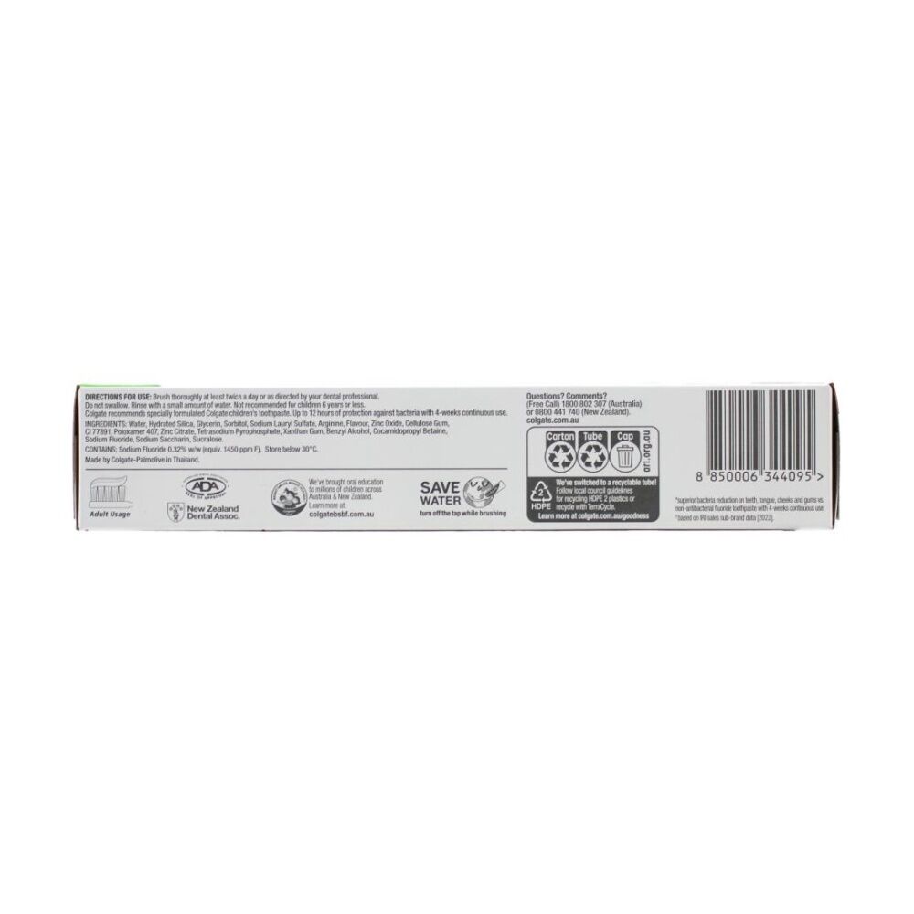 12PK Colgate Total 12 Antibacterial Advanced Clean Oral Fluoride Toothpaste 200g