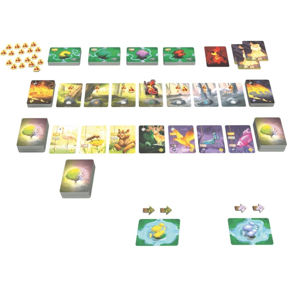 Ludonaute Living Forest Duel Card Game 2 Players 20 Min+ Ages 10+