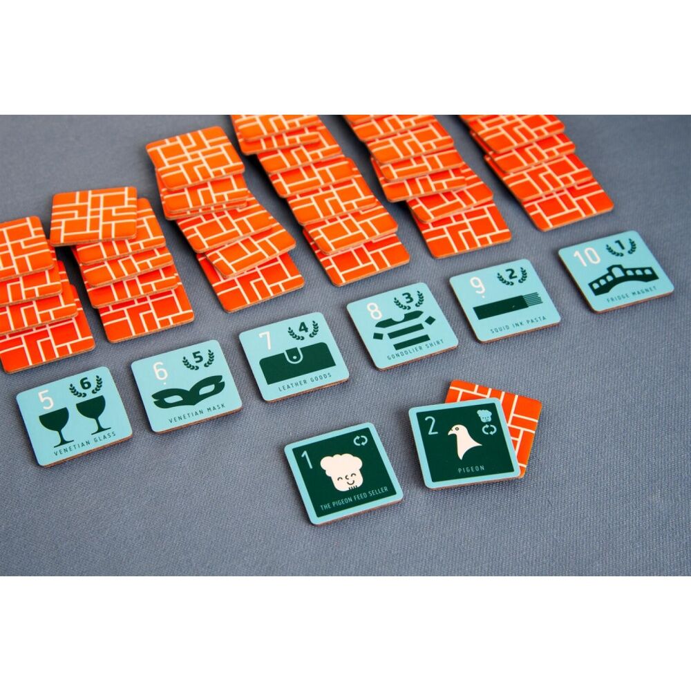 Oink Games Souvenirs From Venice Card Game 2-5 Players Ages 8+