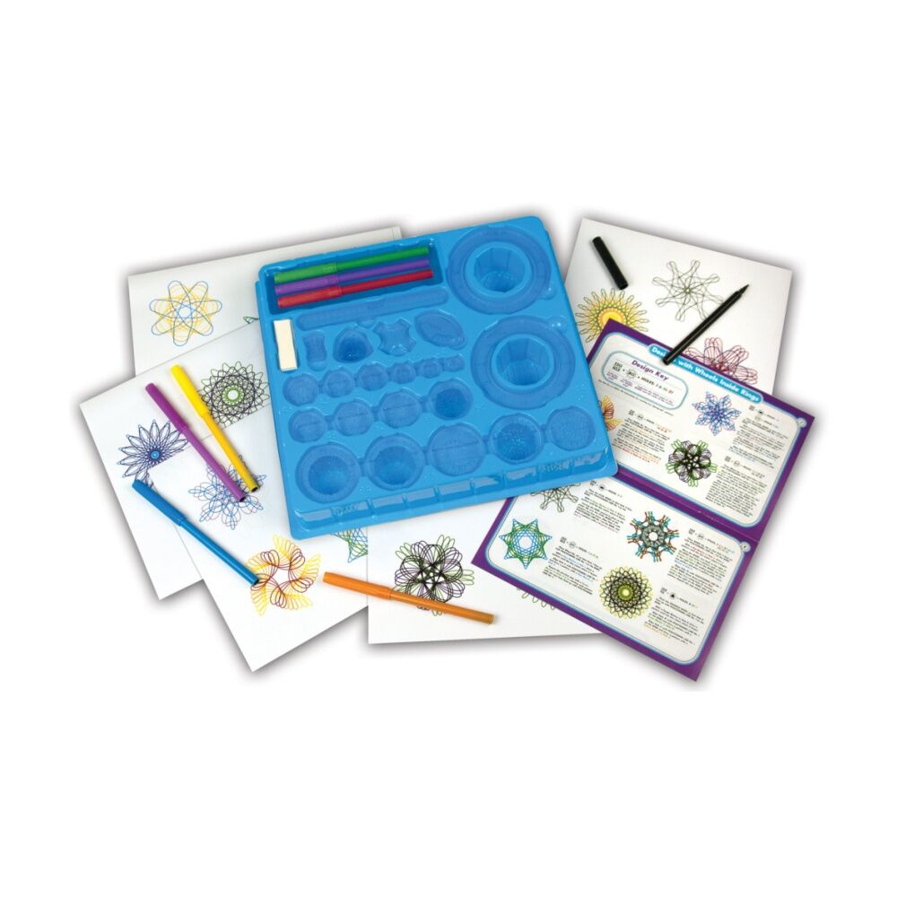 30pc+ Spirograph Original Drawing Set With Markers Ages 8+